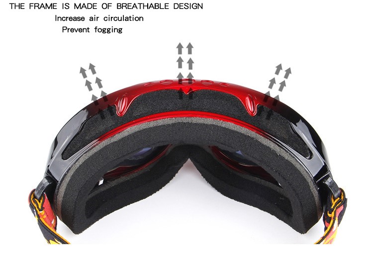 Matrix Durango Prescription Ski and Snowboard Goggles - Revo Lenses - Dual Layer Anti Fog Lenses - Impact Resistance and UV Blocking - Image 8