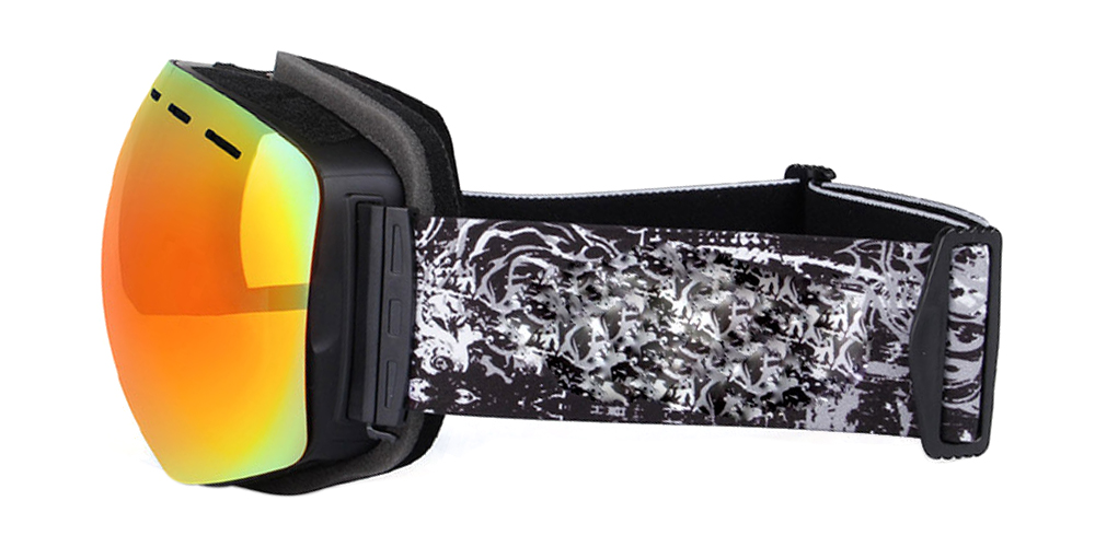 Matrix Aspen Prescription Ski and Snowboard Goggles Red - Dual Layer Anti Fog Lenses - Impact Resistance and UV Blocking Snow Glasses - Image 10