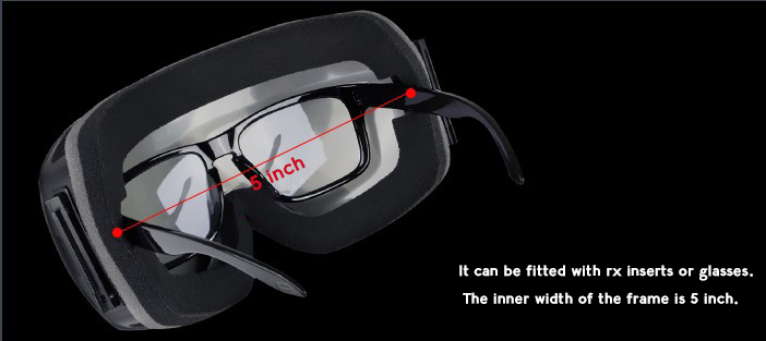 Matrix Blackcomb Prescription Ski and Snowboard Goggles Silver - Dual Anti Fog Lenses - Impact Resistance and Magnetic Interchangeable Lenses - Image 11