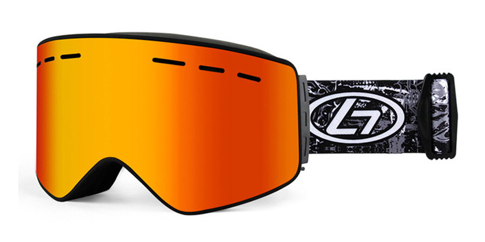 Matrix Blackcomb Prescription Ski and Snowboard Goggles Red - Dual Anti Fog Lenses - Impact Resistance and Magnetic Interchangeable Lenses - Image 2