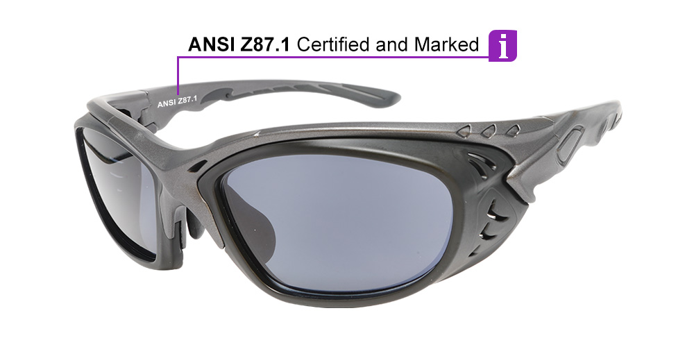 Matrix Laguna Prescription Safety Sports Sunglasses -Unisex Rx Sports, Safety Glasses for, Basketball, Mountain and Road Bike, Motorcycle - Image 6