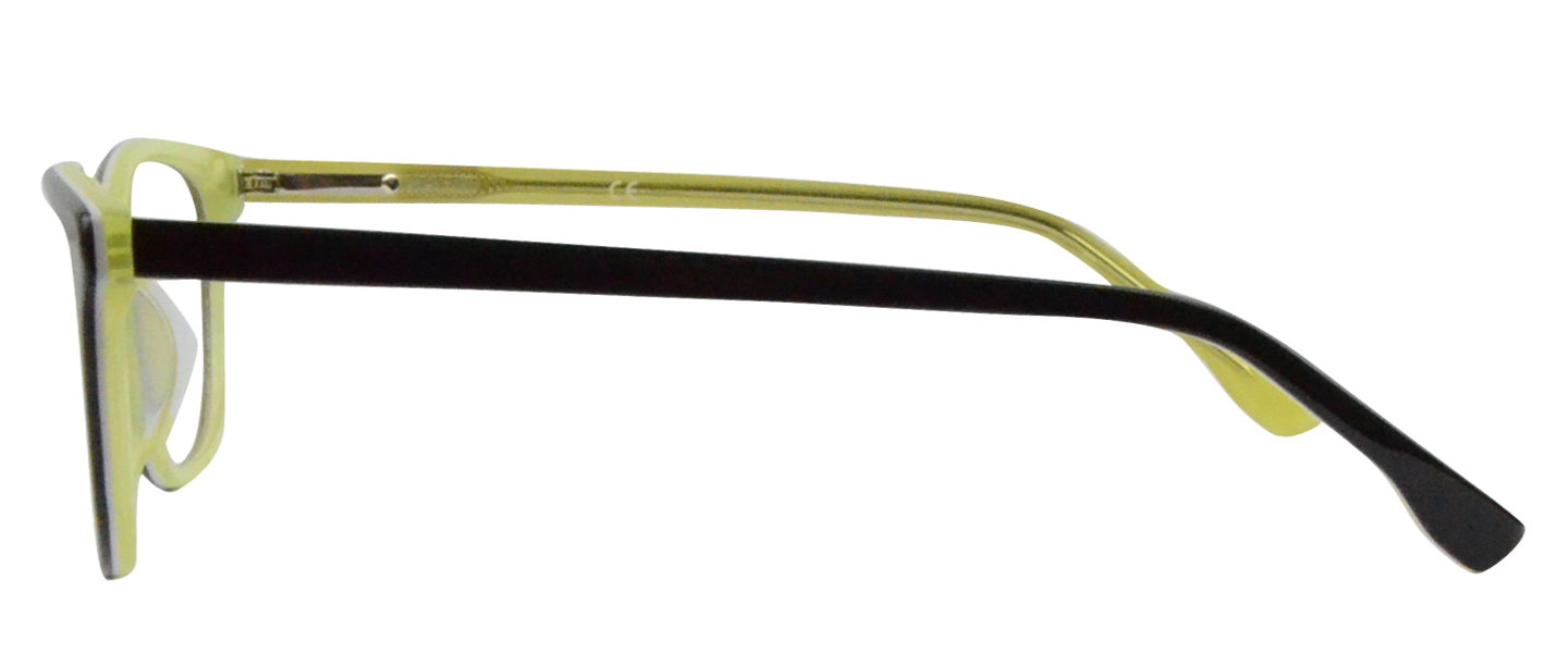 Harper Eyeglasses Blackyellow - Image 3