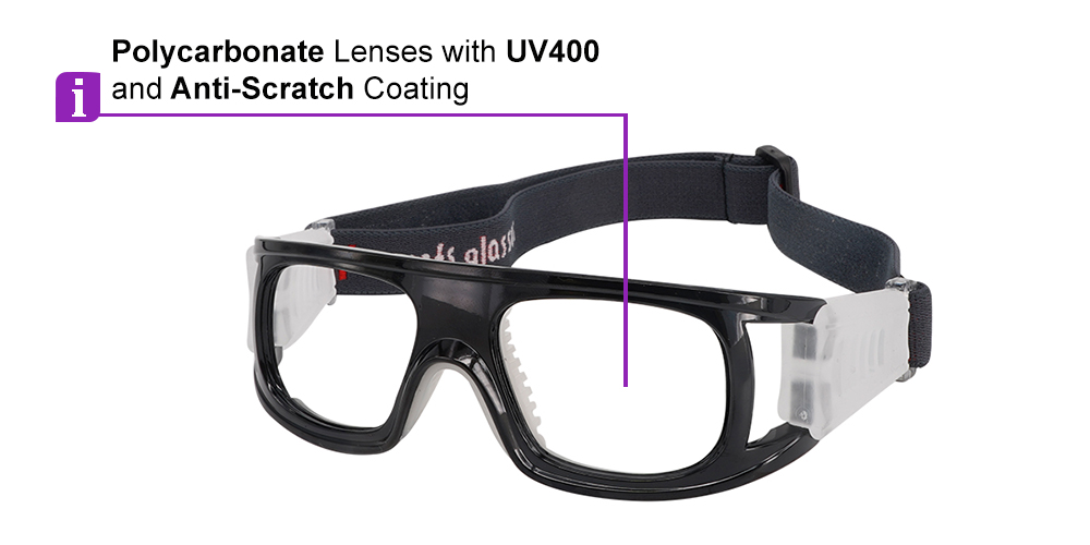 Kerman Prescription Sports Goggles -- Baseball, Soccer, Basketball and Football Glasses - Image 4