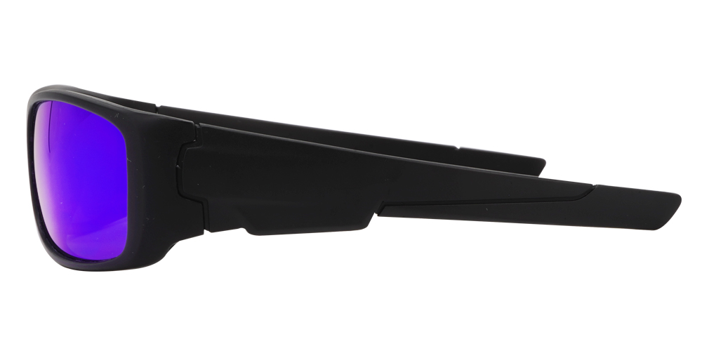 Amarillo Rx Sports Sunglasses Black - ANSI Z87.1 Certified - Image 2