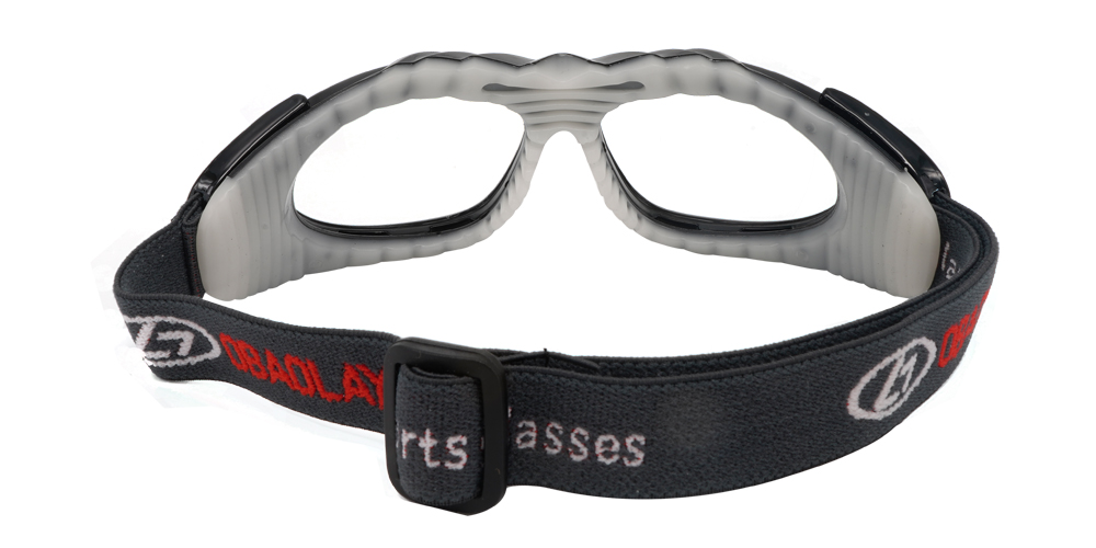 Robson Black Prescription Sports Goggles - Soft Gel Padding - Soccer, Football, Basketball, Baseball - Image 5