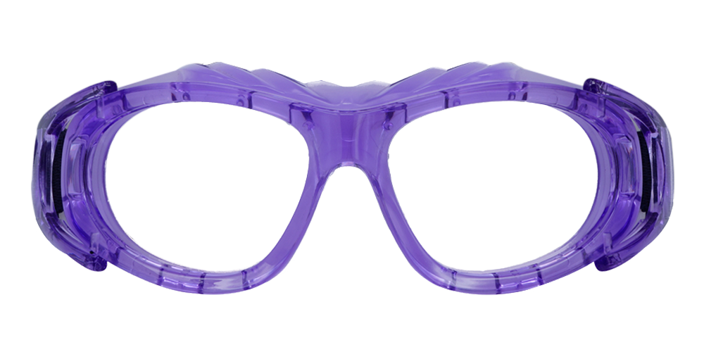 Robson Purple Prescription Sports Goggles - Soft Gel Padding - Soccer, Football, Basketball, Baseball - Image 7