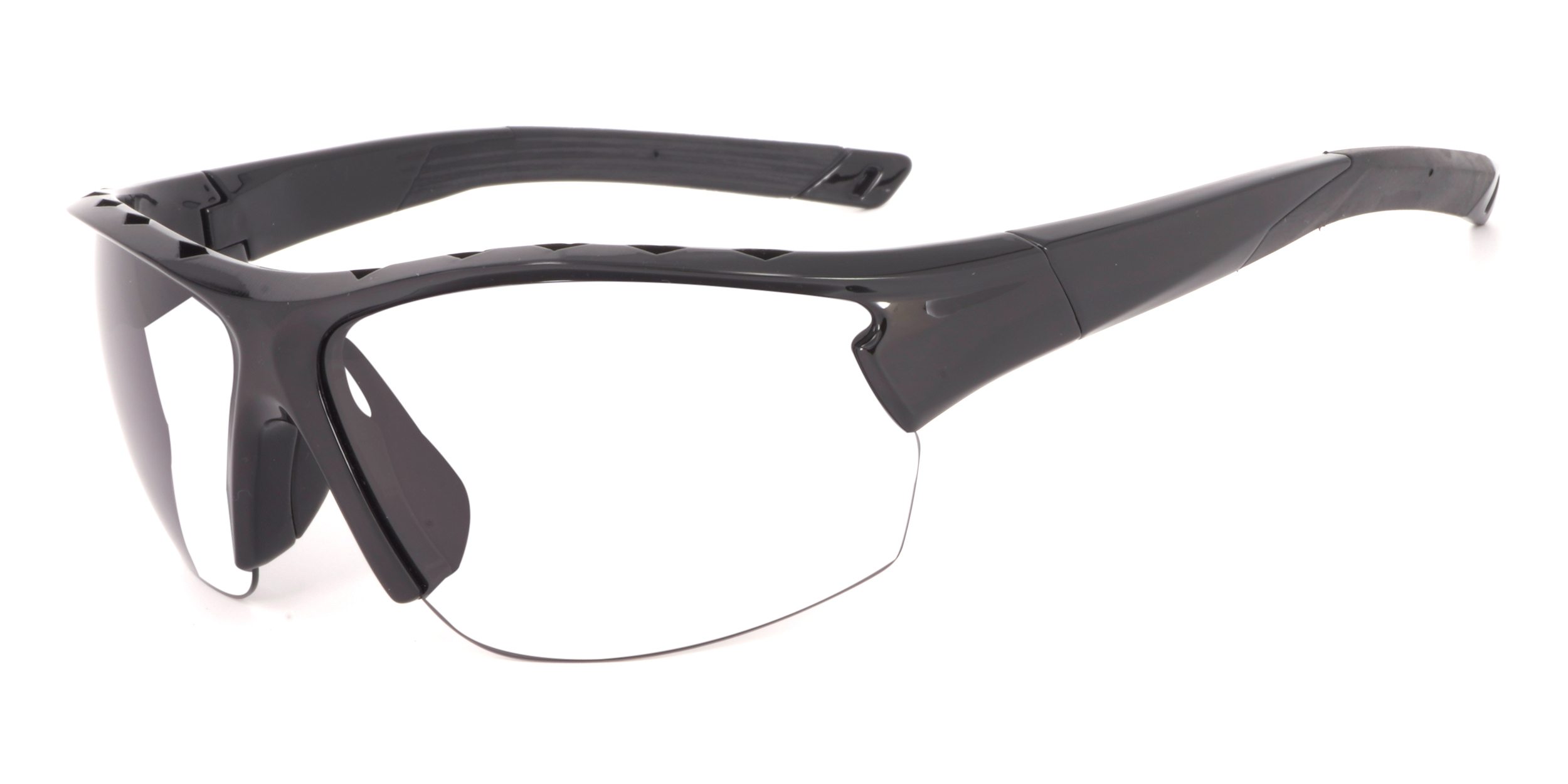 Temple Prescription Sports Glasses - Cycling, Fishing, Jogging and Baseball Sunglasses - Polarized or Transition Lenses - Image 3