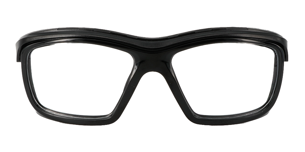 Fusion Omaha Prescription Safety Glasses Black - - ANSI Z87.1 Certified Stamped - Image 3