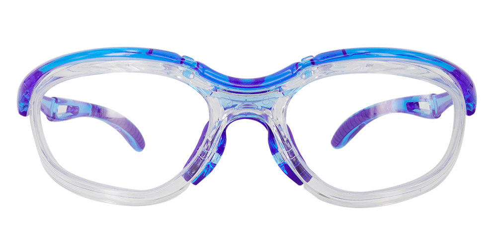 Fusion Toledo Prescription Safety Glasses Blue - ANSI Z87.1 Certified Stamped - Image 7