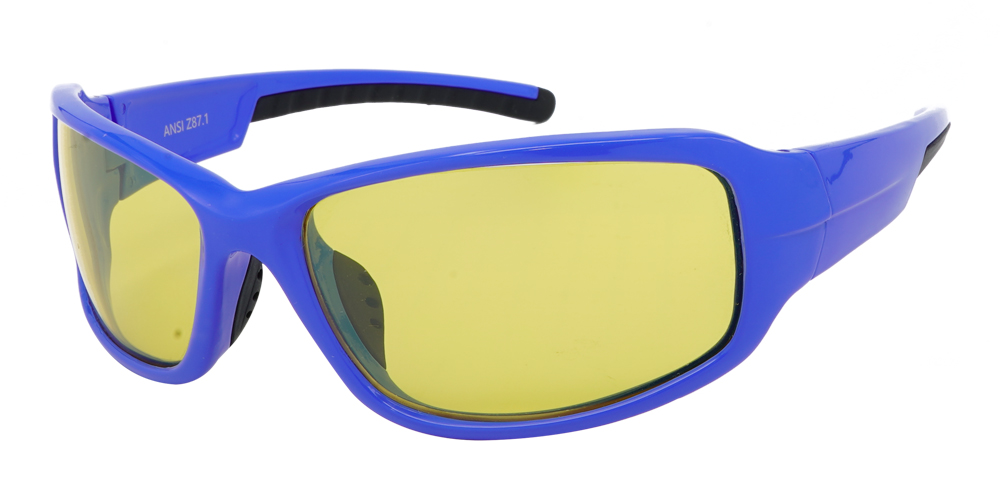 Tacoma Prescription Sports Sunglasses Blue -- ANSI Z87.1 Rated - Image 3