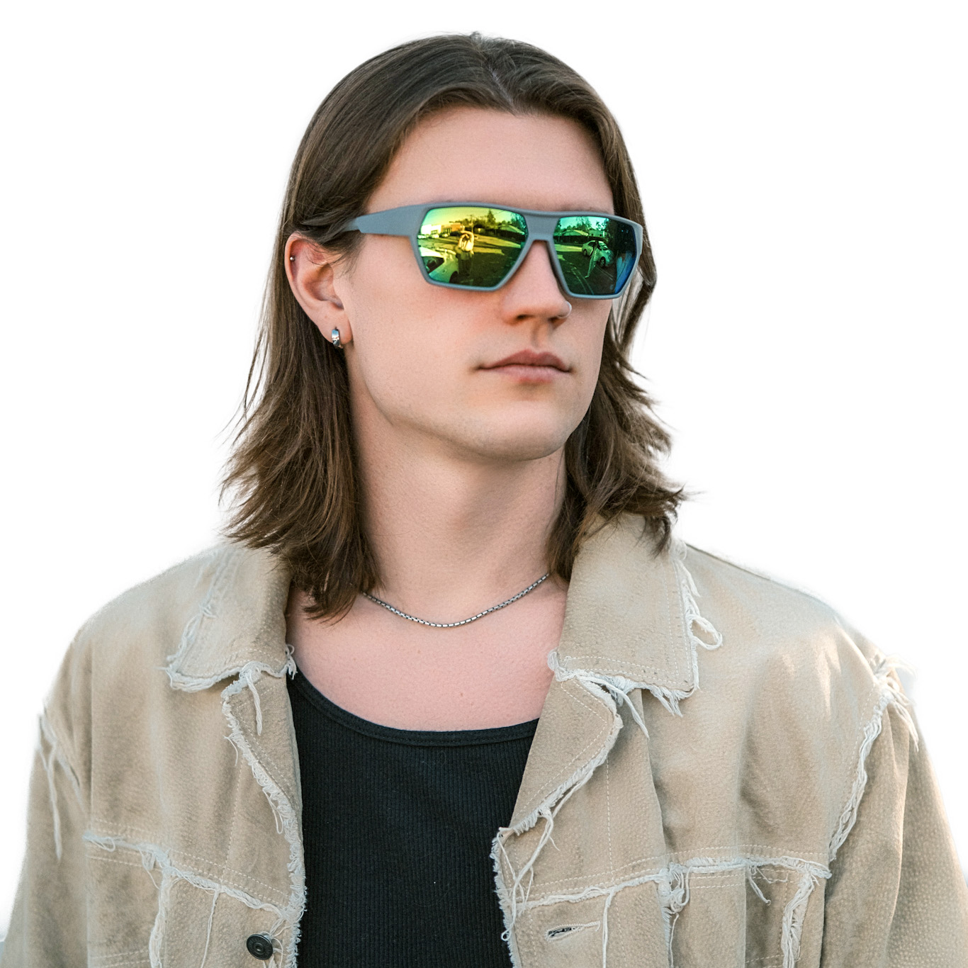 Matrix Belgrade Prescription Safety Glasses Silver - ANSI Z87.1 Certified - Industrial Construction or Tactical Glasses - Image 9