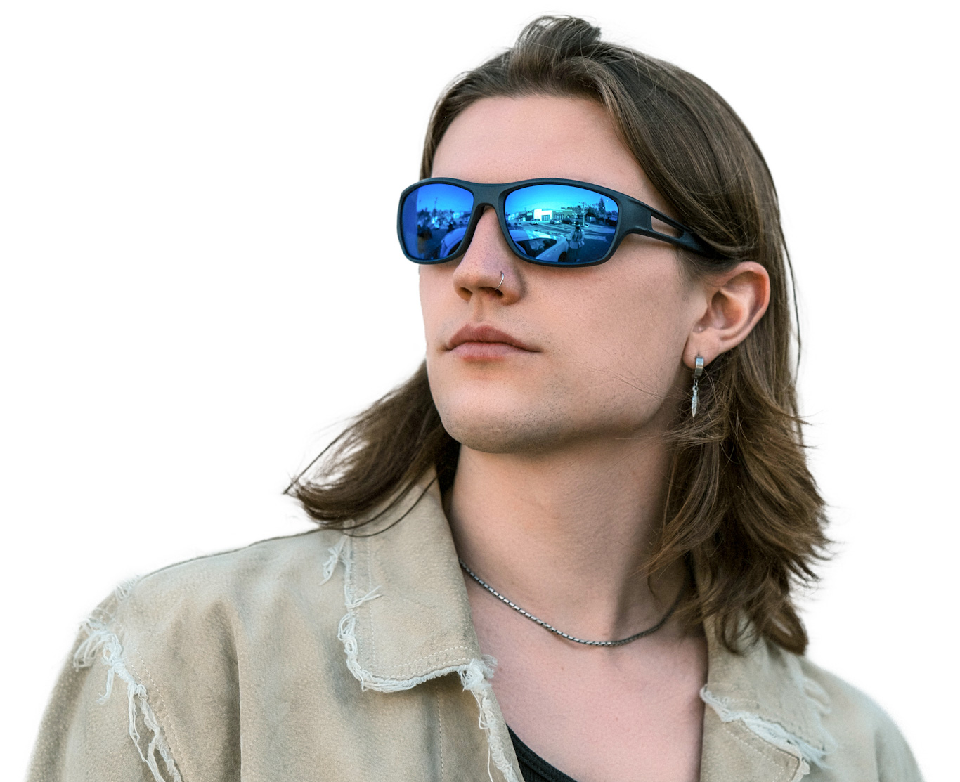 Matrix Salem Prescription Safety Glasses Blue - ANSI Z87.1 Certified - Construction, Industrial or Tactical Glasses - Image 11