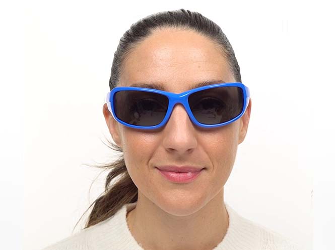 Tacoma Prescription Sports Sunglasses Blue -- ANSI Z87.1 Rated - Image 7