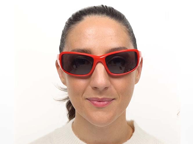 Tacoma Prescription Sports Sunglasses Red -- ANSI Z87.1 Certified - Image 9