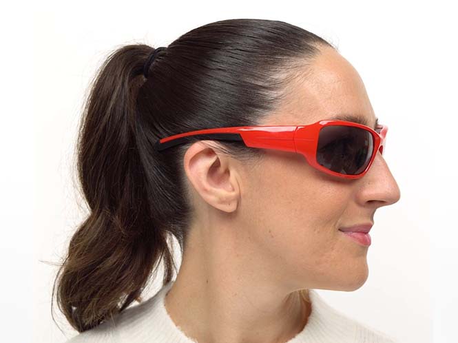 Tacoma Prescription Sports Sunglasses Red -- ANSI Z87.1 Certified - Image 10
