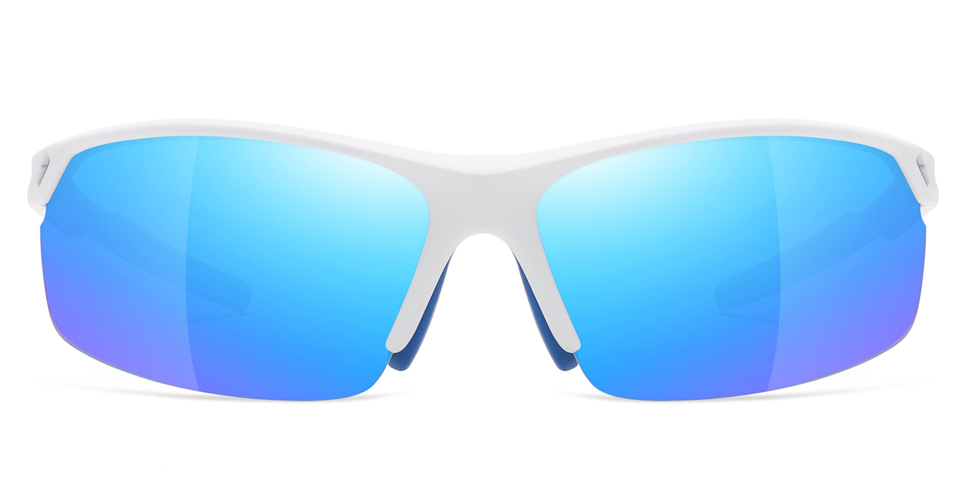 Matrix Sparks Prescription Sports Glasses WhiteBlue - ANSI Z87.1 Certified - Running, Cycling and Hunting Sunglasses - Image 4