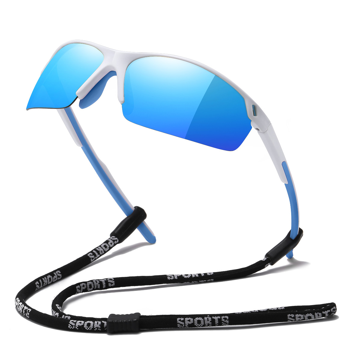 Matrix Sparks Prescription Sports Glasses WhiteBlue - ANSI Z87.1 Certified - Running, Cycling and Hunting Sunglasses - Image 3