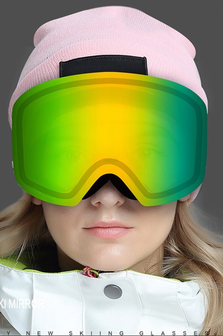 Matrix Cypress Prescription Ski and Snowboard Goggles Silver - Dual Layer Anti Fog Lenses - Impact Resistance and UV Blocking Snow Glasses - Image 11
