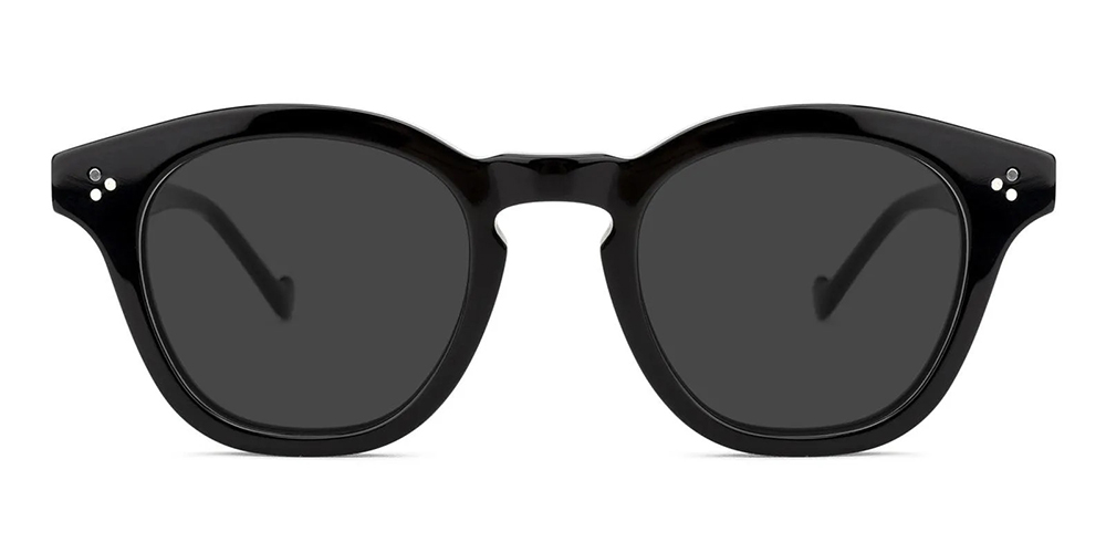 Exeter Prescription Sunglasses Black Acetate - Image 4