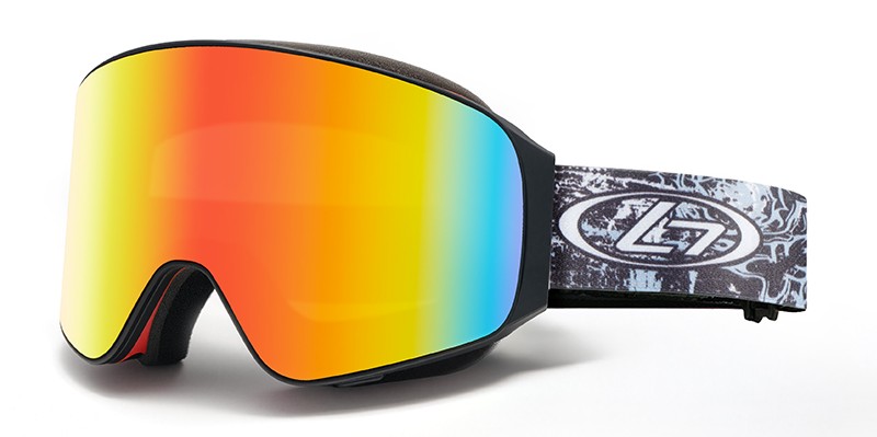 Flip Up Anvik Prescription Ski and Snowboard Goggles Blue White - Dual Layer Anti Fog Lenses - Impact Resistance and UV Blocking Snow Glasses - Image 5