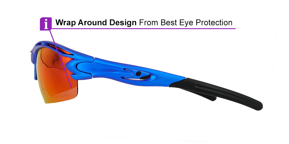 Matrix Venice Prescription Safety Sports Sunglasses - Men's & Wonen's Sunglasses, Running Sunglasses, Motorcycle Sunglasses - Image 7