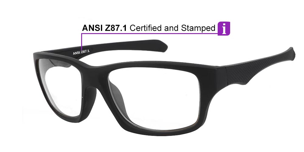 Spokane Rx Safety Glasses - Unisex Precription Sports & Safety Glasses for Basketball - Image 6