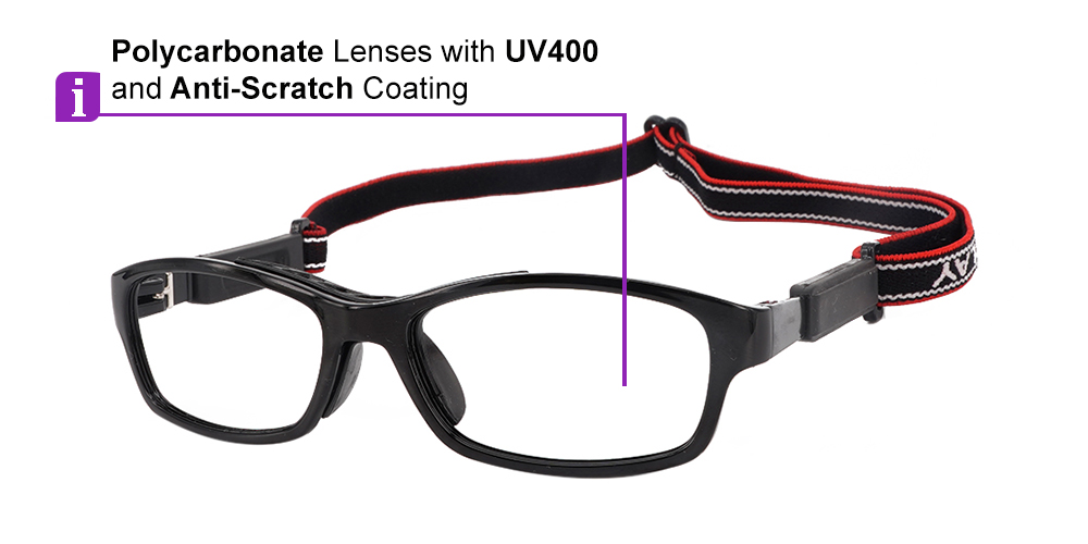 Irwindale Prescription Sports Glasses - Non Slip Temples - Interchangeable Head Strap - Image 11
