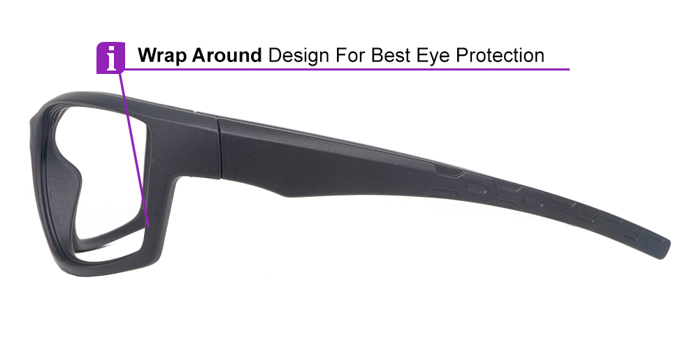 Matrix Hurricane Prescription Safety Glasses -- ANSI Z87.1 Certified -- Spring Hinge - Image 11