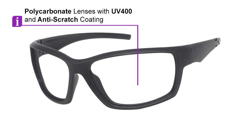 Matrix Hurricane Prescription Safety Glasses -- ANSI Z87.1 Certified -- Spring Hinge - Image 12