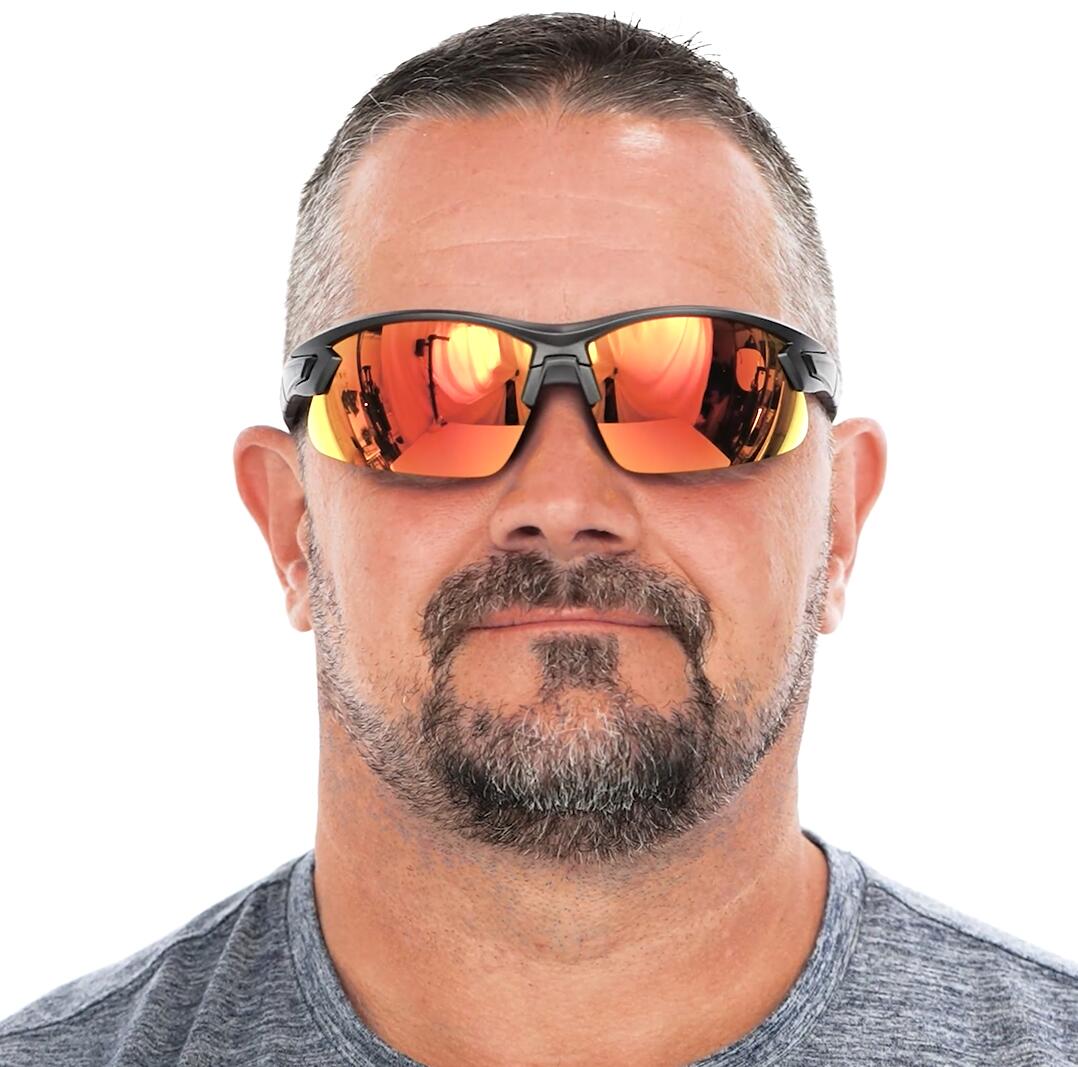 Matrix Marina Prescription Safety Sports Sunglasses - Unisex Rx Sports Discount Sunglasses, Running, Ski and Snowboard, Motorcycle - Image 10