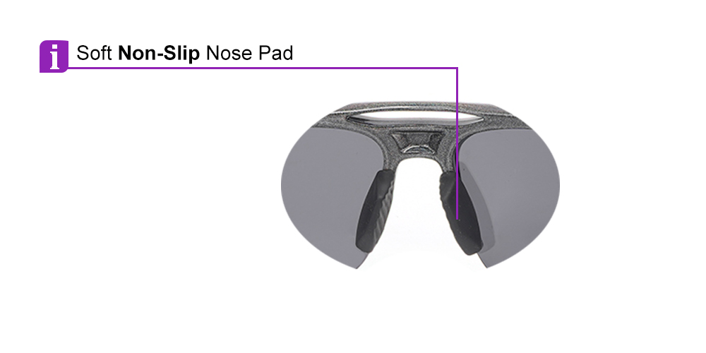 Matrix Cortez Prescription Safety Sports Sunglasses -- Jogging, Cycling and Golfing Glasses - Image 7