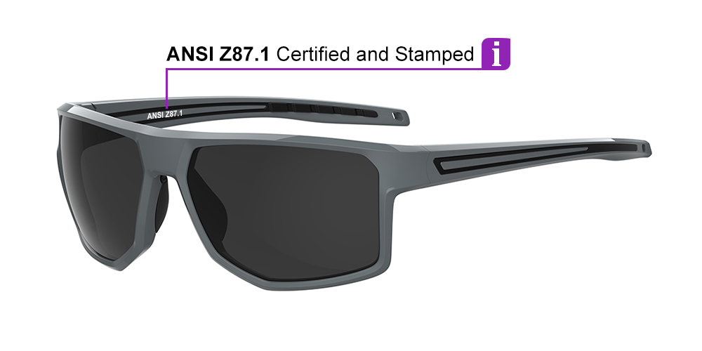 Matrix Victor Prescription Sports Safety Sunglasses Grey For Men and Women - Cycling, Running and Baseball Glasses - Image 7