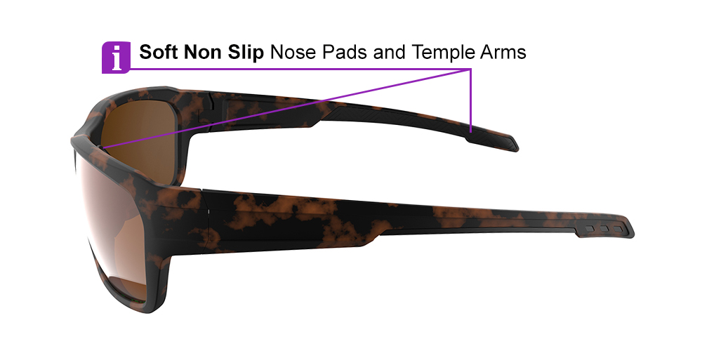 Matrix Ennis Prescription Sports Safety Sunglasses Tortoise - Cycling, Tennis and Baseball Glasses - Image 8