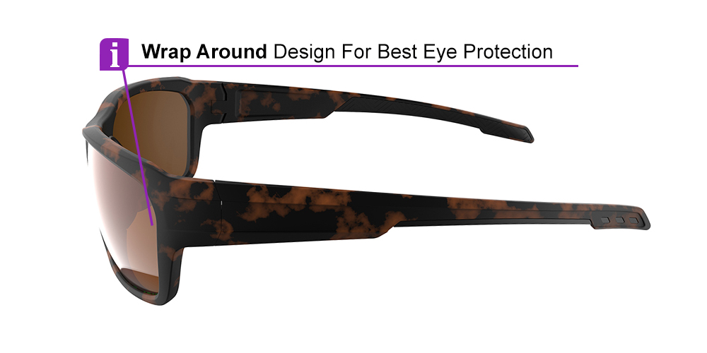 Matrix Ennis Prescription Sports Safety Sunglasses Tortoise - Cycling, Tennis and Baseball Glasses - Image 9