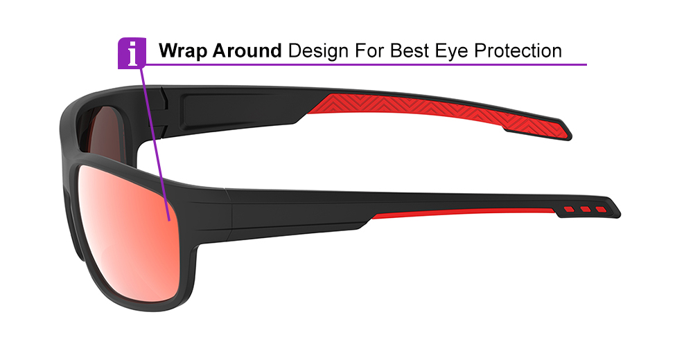 Matrix Anaconda Prescription Sports Sunglasses Black - Cycling, Running or Baseball Glasses - Image 6