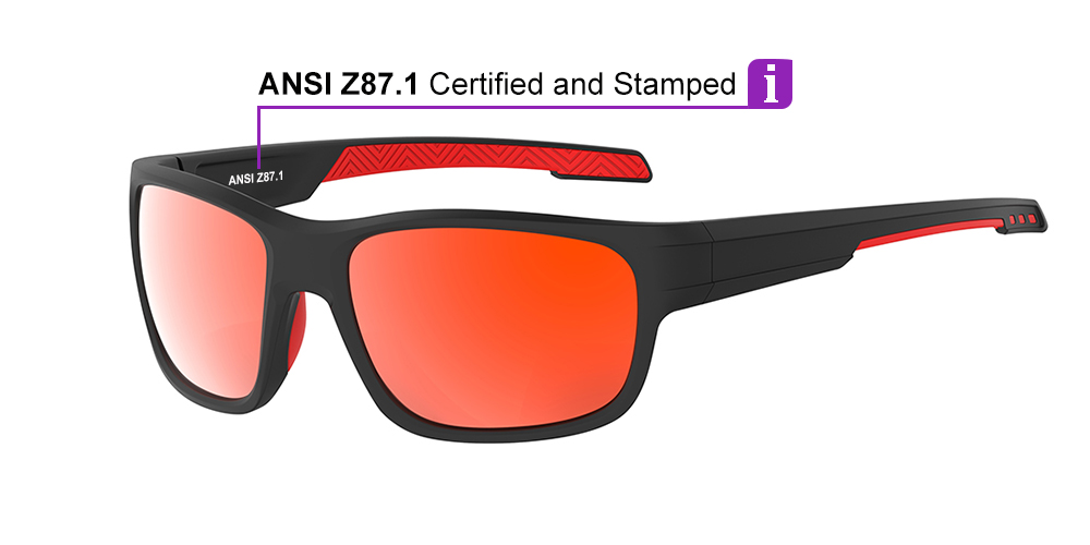 Matrix Anaconda Prescription Safety Glasses Black - ANSI Z87.1 Certified - Construction, Industrial or Tactical Glasses - Image 7