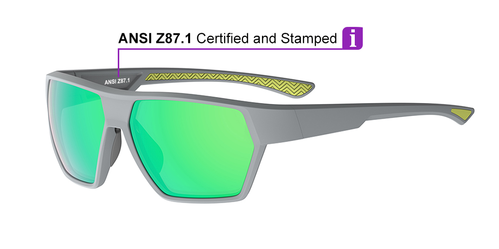 Matrix Belgrade Prescription Safety Glasses Silver - ANSI Z87.1 Certified - Industrial Construction or Tactical Glasses - Image 7