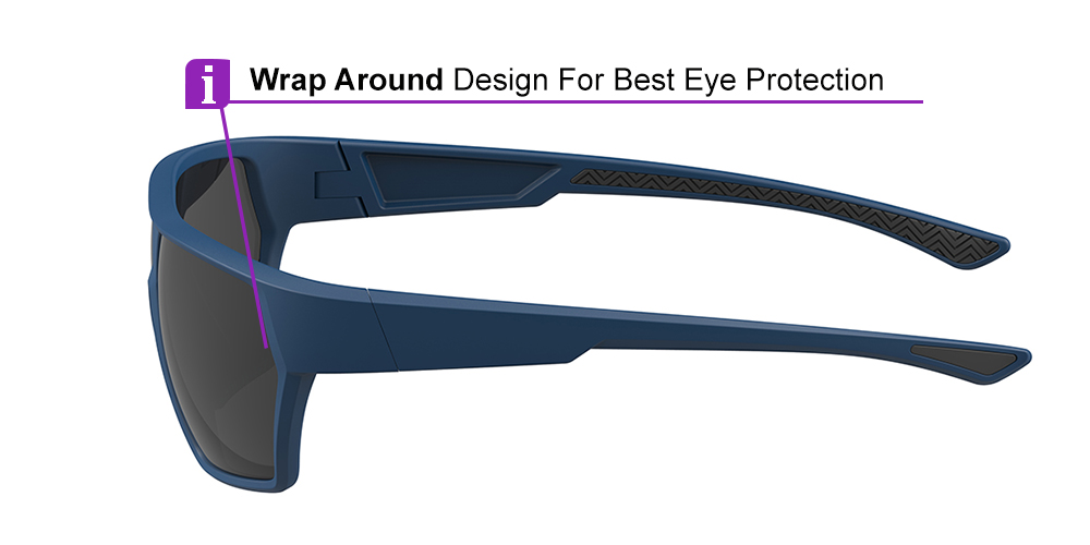 Matrix Belgrade Prescription Safety Glasses Blue - ANSI Z87.1 Certified - Construction, Industrial and Tactical Glasses - Image 7