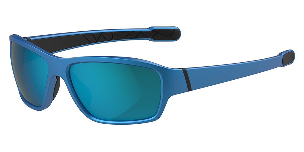 Matrix Sidney Prescription Safety Glasses Blue - ANSI Z87.1 Certified - Industrial, Construction and Tactical Glasses - Image 2