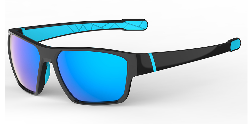 Matrix Shelby Prescription Safety Glasses Black Blue - ANSI Z87.1 Certified - Industrial, Construction and Tactical Glasses - Image 2