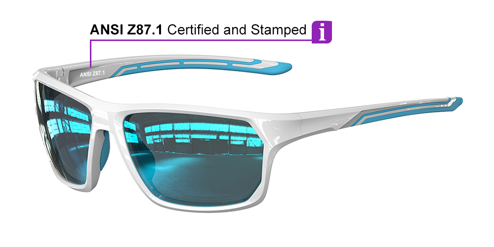Matrix Upton Prescription Sports Safety Sunglasses White - Cycling, Tennis and Baseball Glasses - Image 6