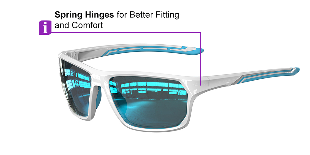 Matrix Upton Prescription Sports Safety Sunglasses White - Cycling, Tennis and Baseball Glasses - Image 10