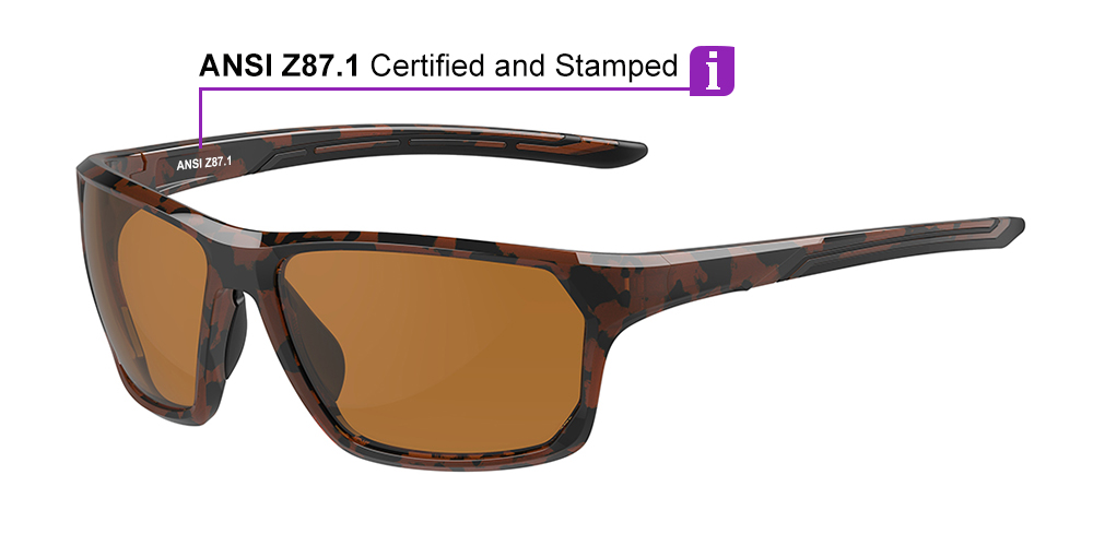 Matrix Upton Prescription Sports Safety Sunglasses Demi Amber - Cycling, Tennis and Baseball Glasses - Image 7