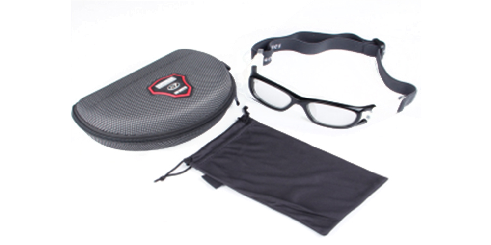 Robson Black Prescription Sports Goggles - Soft Gel Padding - Soccer, Football, Basketball, Baseball - Image 4