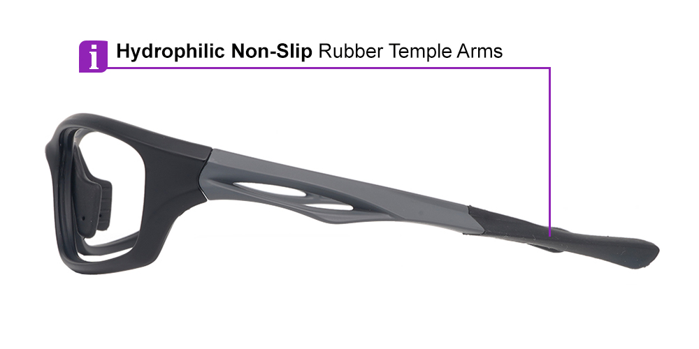 Matrix Glenwood Prescription Safety Glasses -- ANSI Z87.1 Certified -- Spring Hinge - Image 9
