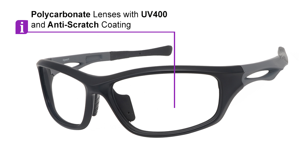 Matrix Glenwood Prescription Safety Glasses -- ANSI Z87.1 Certified -- Spring Hinge - Image 10