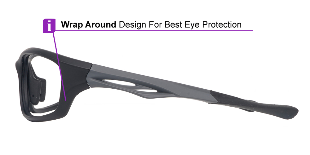Matrix Glenwood Prescription Safety Glasses -- ANSI Z87.1 Certified -- Spring Hinge - Image 12