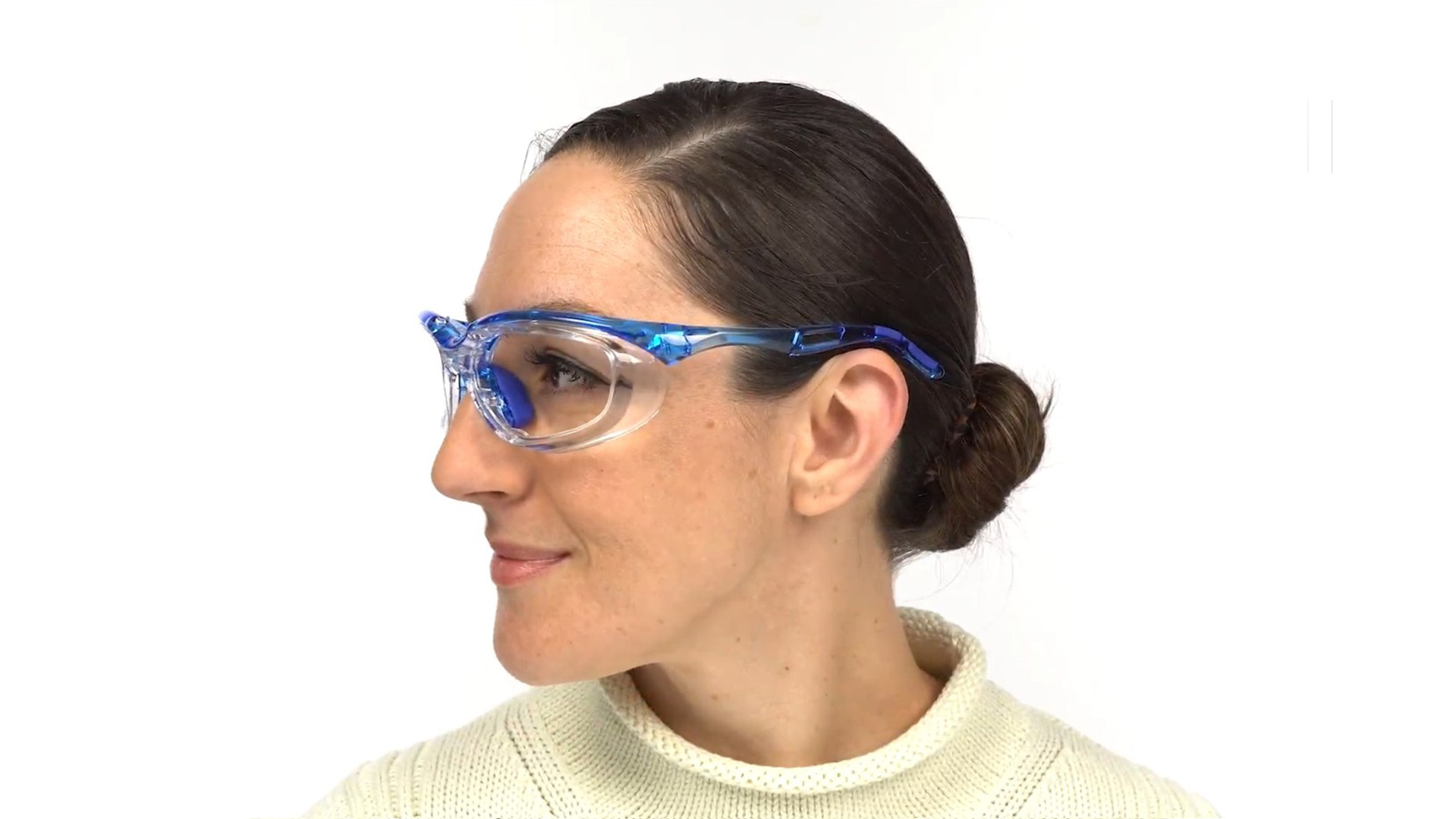 Fusion Toledo Prescription Safety Glasses Blue - ANSI Z87.1 Certified Stamped - Image 12