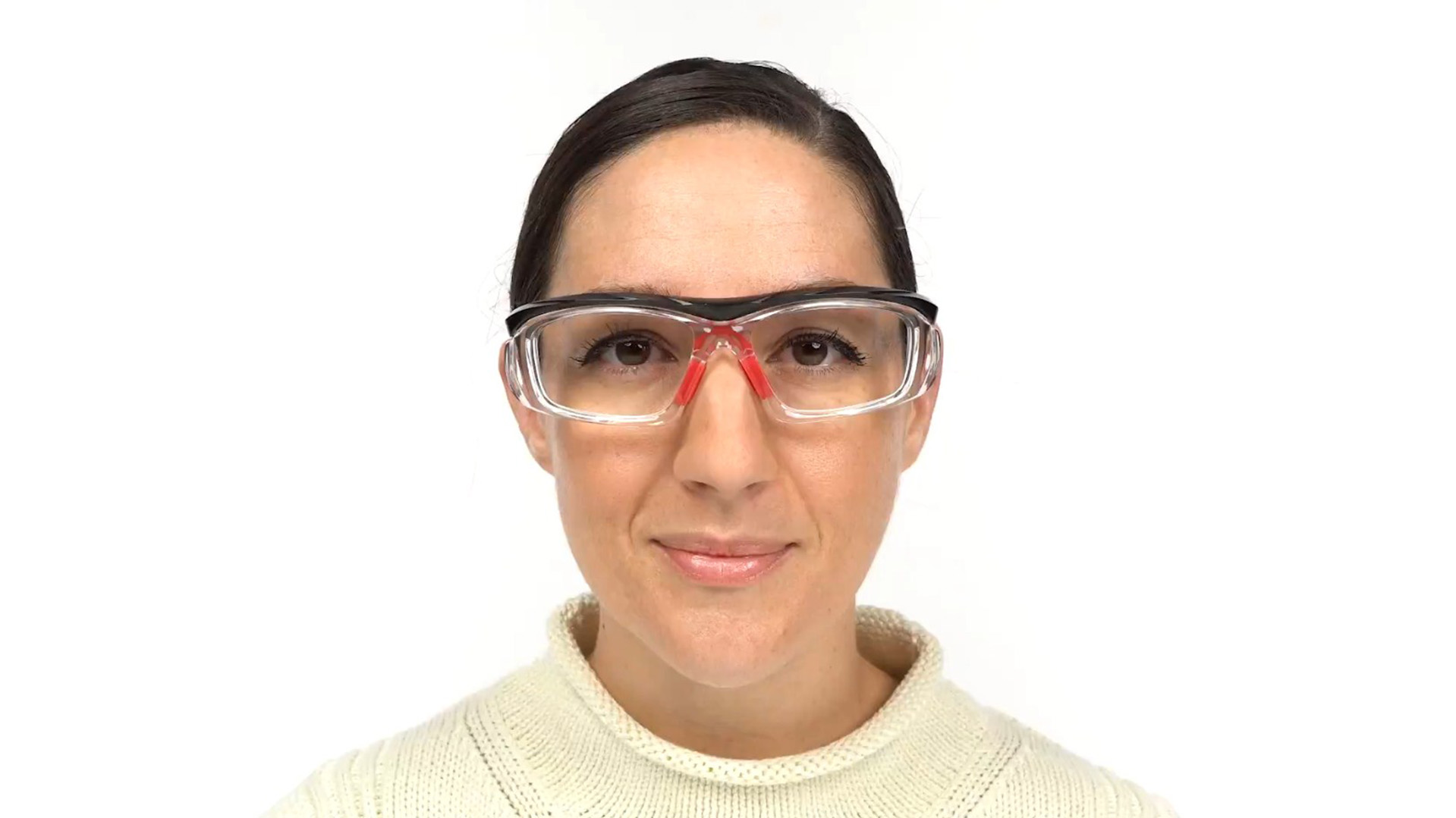 Fusion Plano Prescription Safety Glasses Red - ANSI Z87.1 Certified Stamped - Image 12