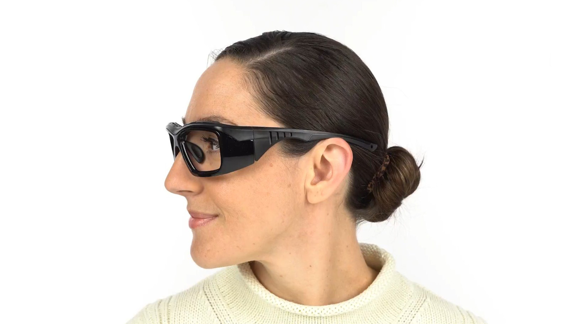 Fusion Omaha Prescription Safety Glasses Black - - ANSI Z87.1 Certified Stamped - Image 11
